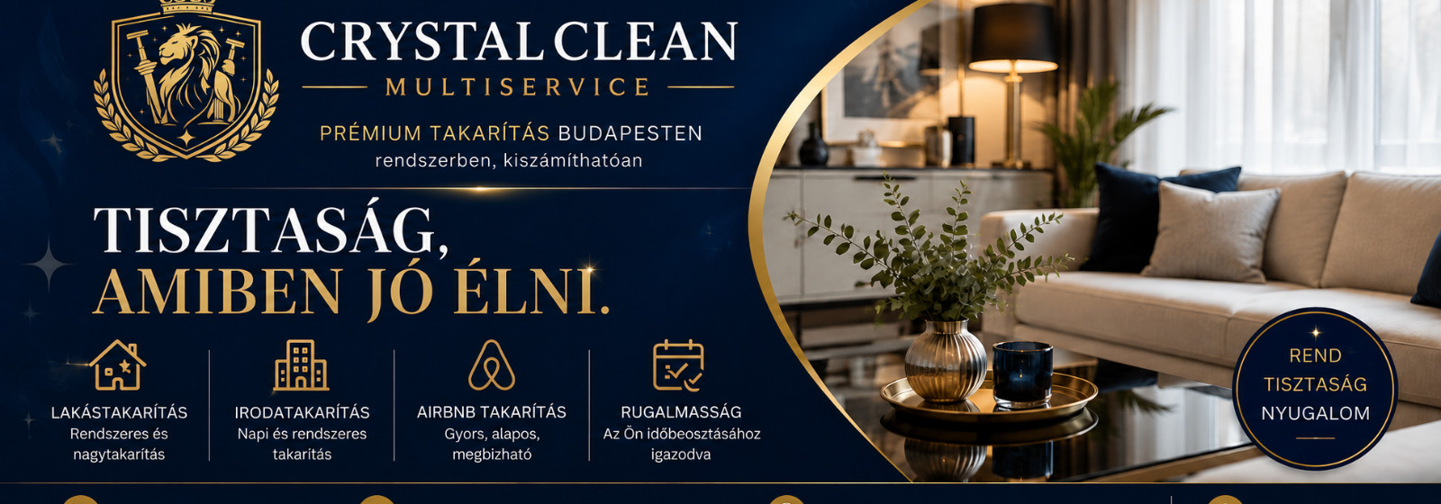 Crystal Clean Multiservice – Szabó Katalin borítóképe